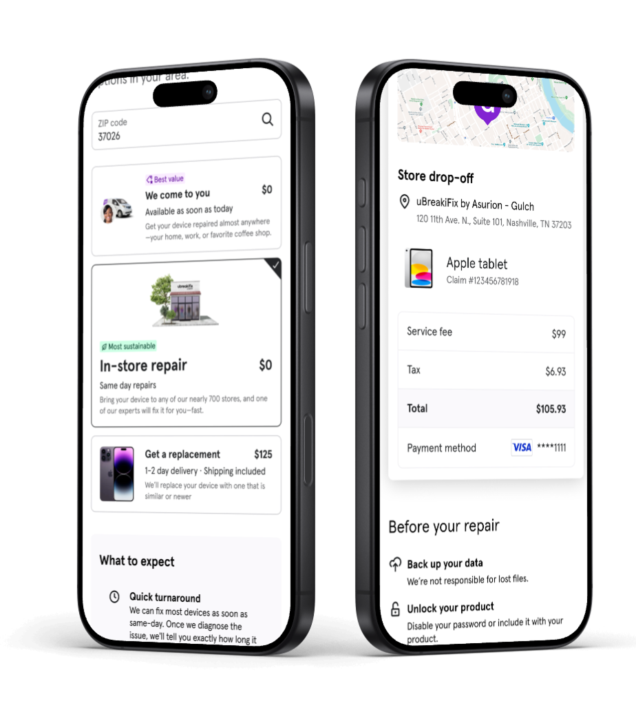 Fusion platform redesign — mobile UI mockups